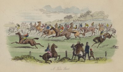 Illustratie voor Lewis Arundel of The Railroad of Life door Frank E Smedley door after Hablot Knight Browne