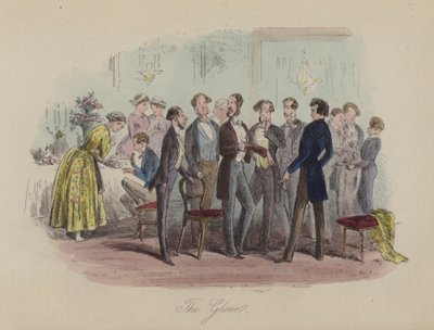 Illustratie voor Lewis Arundel of The Railroad of Life door Frank E Smedley door after Hablot Knight Browne