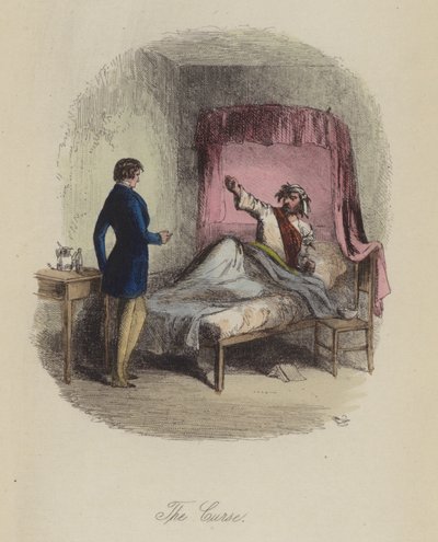 Illustratie voor Lewis Arundel of The Railroad of Life door Frank E Smedley door after Hablot Knight Browne