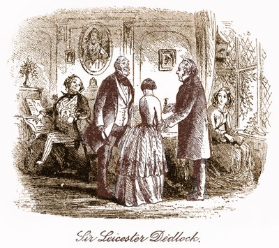 Bleak House door Hablot Knight Browne
