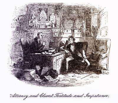 Bleak House door Hablot Knight Browne