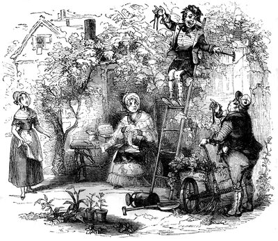 Het Oude Curiositeitenwinkeltje van Charles Dickens door Hablot Knight Browne
