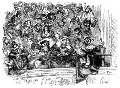 Het oude rariteitenkabinet van Charles Dickens door Hablot Knight Browne