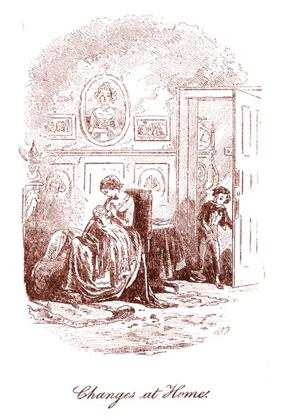 David Copperfield door Hablot Knight Browne