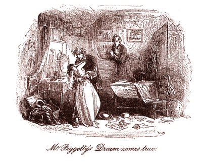 David Copperfield door Hablot Knight Browne