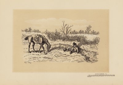 Jachtschetsen, Nr. 8, Beslist koel (gravure) door Hablot Knight (1815 92) Browne