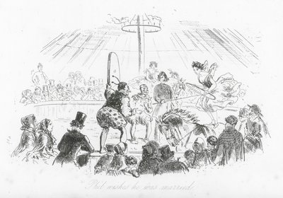 Londense straten: Phil wenst dat hij getrouwd was door Hablot Knight (1815 92) Browne
