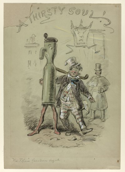 Een dorstige ziel door Hablot Knight Browne