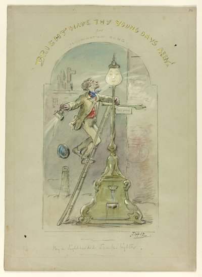 Helder zijn uw jonge dagen geweest! door Hablot Knight Browne