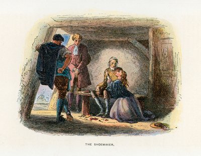 Illustratie voor A Tale of Two Cities door Hablot Knight Browne
