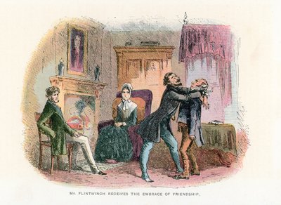 Illustratie voor Little Dorrit door Hablot Knight Browne