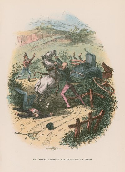 Illustratie voor Martin Chuzzlewit door Hablot Knight Browne
