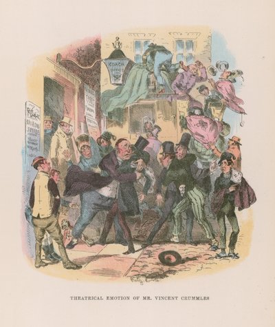 Illustratie voor Nicholas Nickleby door Hablot Knight Browne