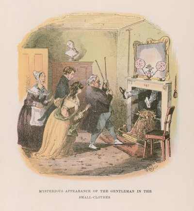 Illustratie voor Nicholas Nickleby door Hablot Knight Browne
