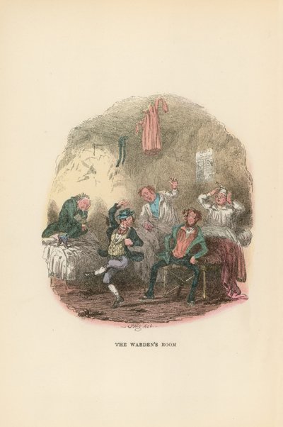 Illustratie voor Pickwick Papers door Hablot Knight Browne