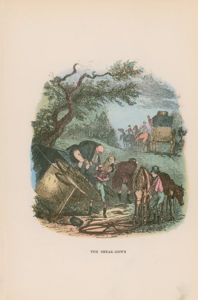 Illustratie voor Pickwick Papers door Hablot Knight Browne