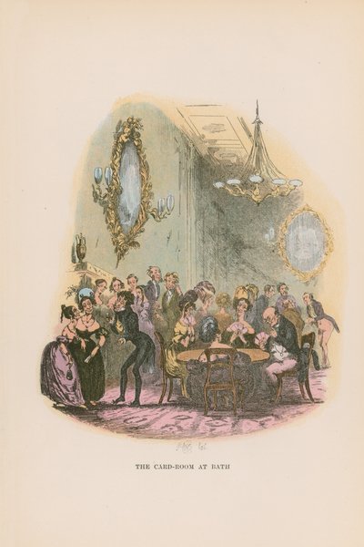 Illustratie voor Pickwick Papers door Hablot Knight Browne