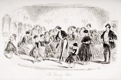 De dansschool, illustratie uit 