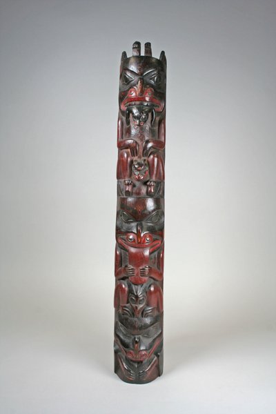 Totempaal Model door Haida