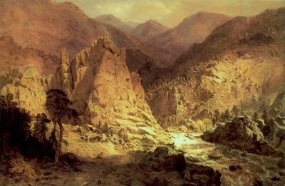 Bronnen van de Rio Grande, 1872-73 door Hamilton Hamilton