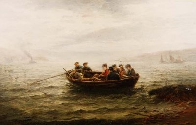 Naar de kerk via de sluis door Hamilton Macallum