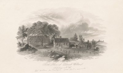 Geboorteplaats van Daniel Webster, Salisbury, New Hampshire door Hammat Billings