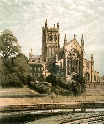 Worcester Cathedral, Worcestershire door Hanhart
