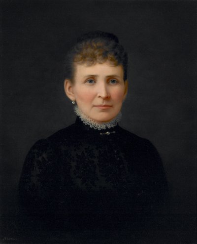 Portret van een Vrouw door Hannah Brown Skeele
