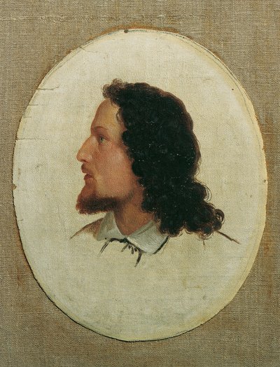 Zelfportret door Hanns Gasser