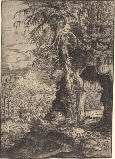De Poort in de Rotsen door Hanns Lautensack