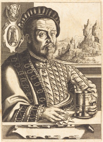 Ulrich Schwaiger (?) door Hanns Lautensack