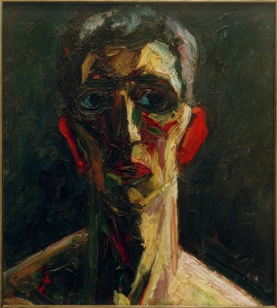 Zelfportret Hanns Ludwig Katz door Hanns Ludwig Katz