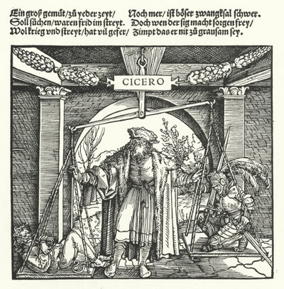 Gerechtigheid door Hans (after) Burgkmair
