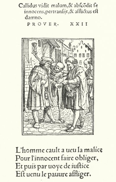 De Advocaat door Hans (after) Holbein the Younger
