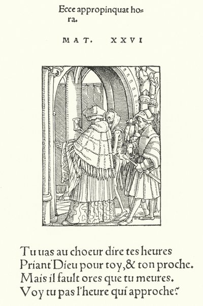 De kanunnik door Hans (after) Holbein the Younger