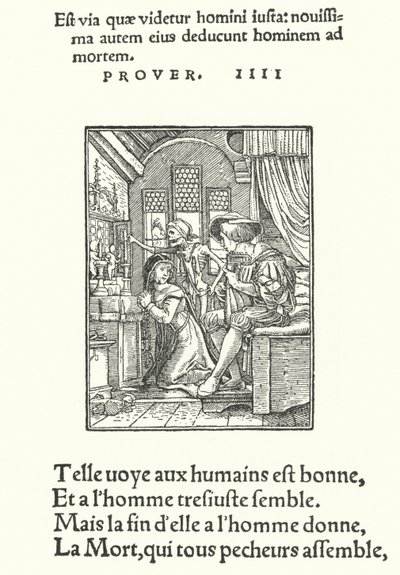 De kanunnikes of non door Hans (after) Holbein the Younger
