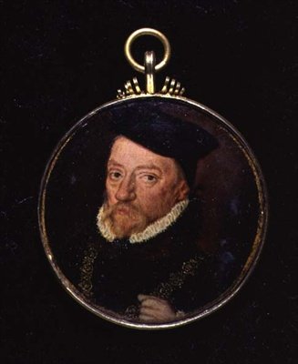 Sir William Paulet door Hans (circle of) Eworth