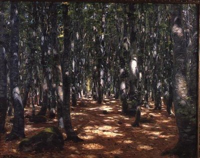 Zonnig Bos door Hans Andersen Brendekilde