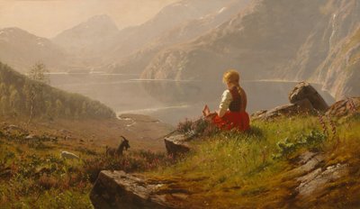 De zondag van de melkmeid door Hans Andreas Dahl