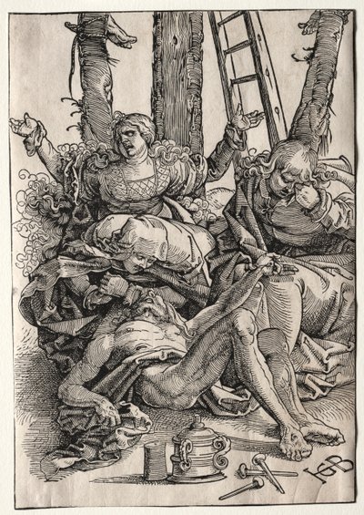 Klaagzang door Hans Baldung