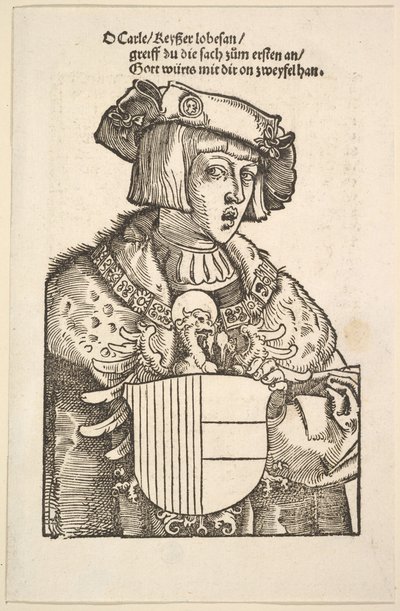 Portret van Karel V door Hans Baldung