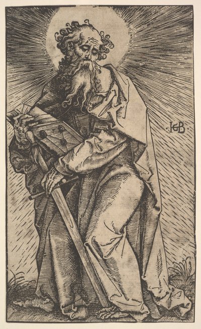 Sint Paulus uit Christus en de Apostelen, 1519 door Hans Baldung