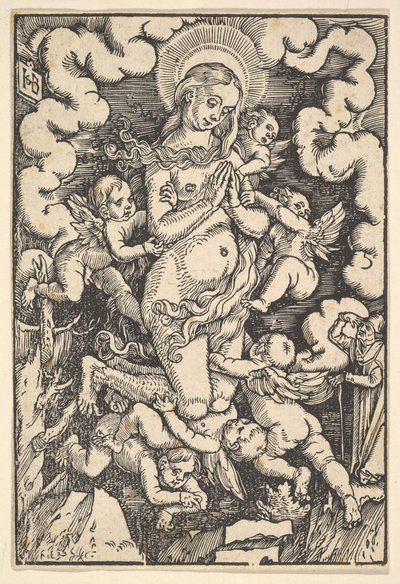 St. Maria Magdalena, ca. 1512 door Hans Baldung