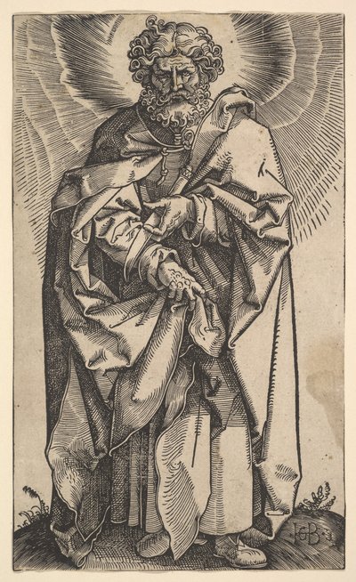 Sint Filippus uit Christus en de Apostelen door Hans Baldung