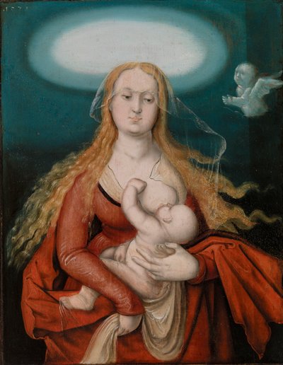 Madonna en Kind door Hans Baldung Grien (Hans Baldung)