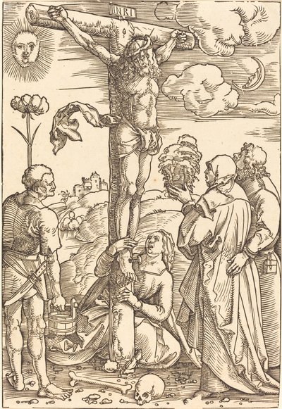 Christus aan het kruis door Hans Baldung Grien