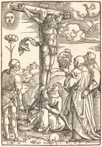 Christus aan het kruis door Hans Baldung Grien