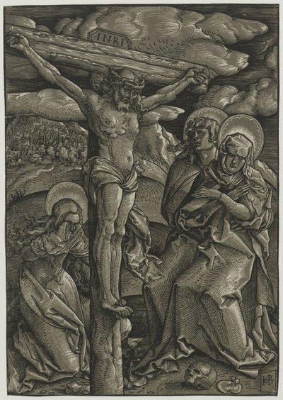 Christus aan het kruis door Hans Baldung Grien