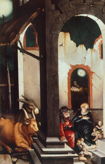 Geboorte van Christus door Hans Baldung Grien