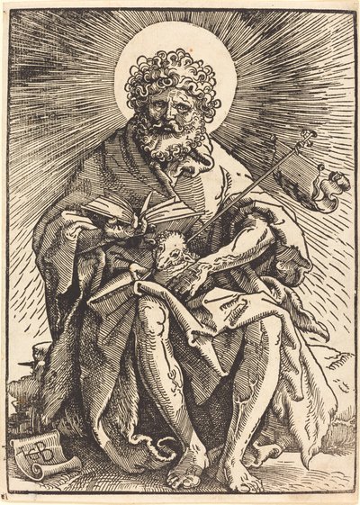 Sint Johannes de Doper door Hans Baldung Grien